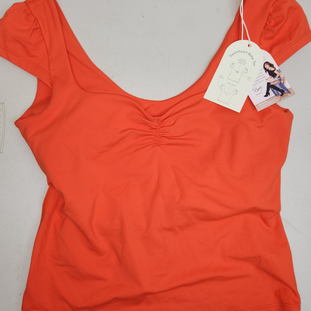 Blogilates Sweetheart Baby Tee